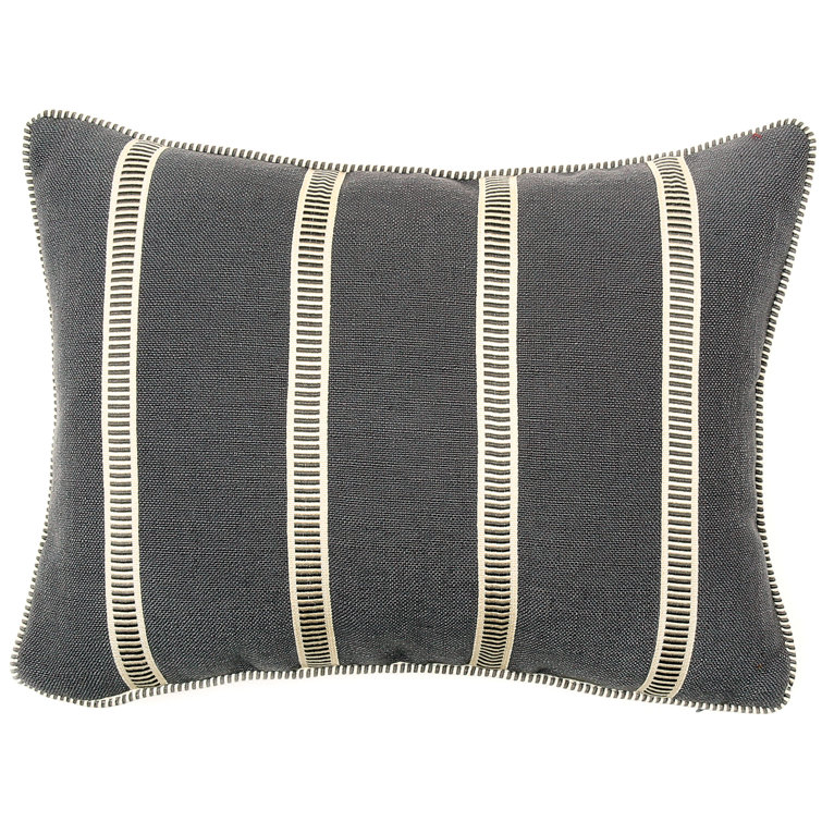 Daniel Design Studio Ladder Morrison Appliqued Feather Throw Pillow
